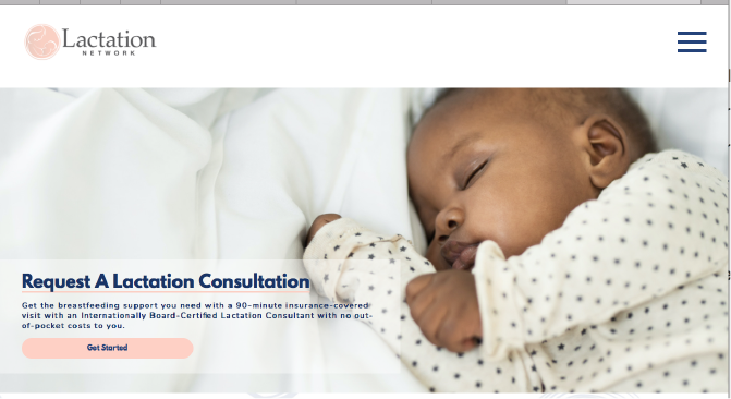 Request a lactation consultation